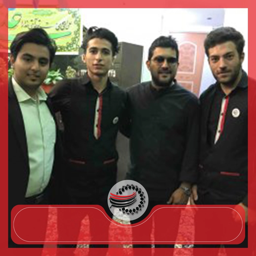 مراسم ترحیم مادربزرگ حامد بهداد