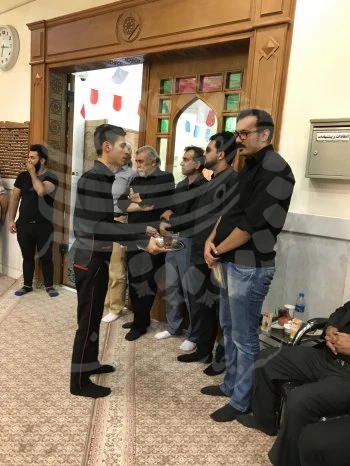 مراسم ترحیم مادربزرگ حامد بهداد